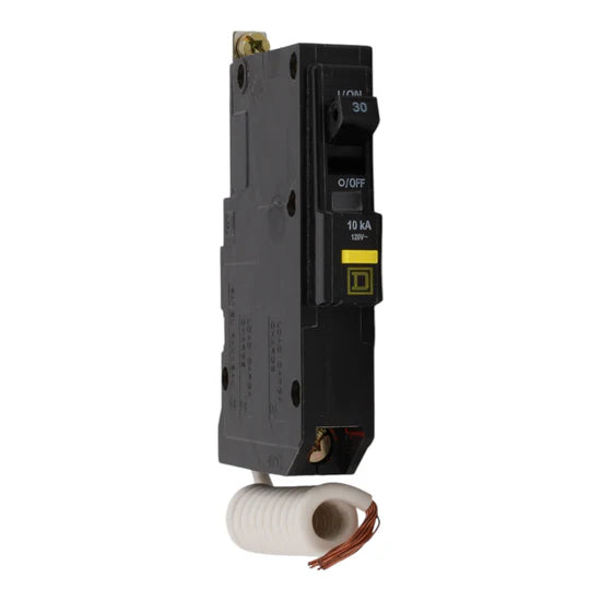 Square D QOB130GFI 30A 1-Pole GFCI – Pigtail Neutral – 120V