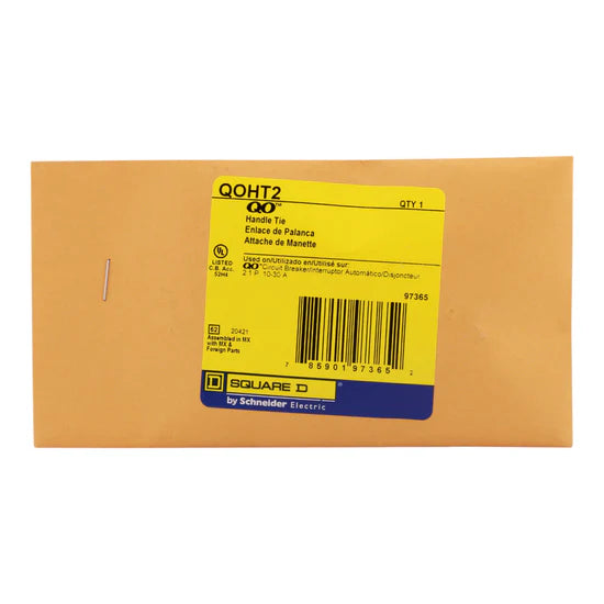 Square D QOHT2 Handle Tie Kit – 1-Pole – 10-30A – QO Loadcenters