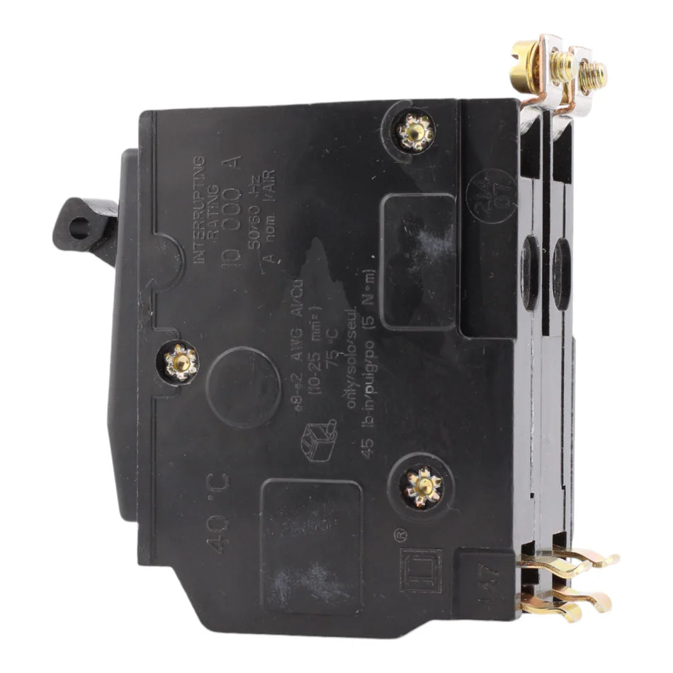 Square D QOB250 50 Amp Double-Pole Standard Trip Circuit Breaker – Bolt-On – 240V