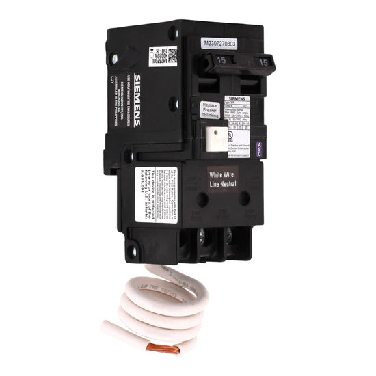 Siemens QF215A 15A 2P GFCI – Plug-In – 120/240V