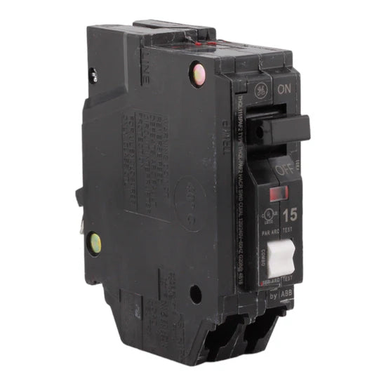 GE THQL1115PAF2 15A 1-Pole AFCI Circuit Breaker – Plug-In – 120V