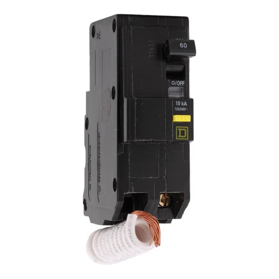 Square D QO260GFI 60A 2-Pole GFCI Circuit Breaker – Pigtail Neutral – 240V