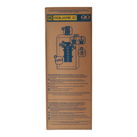 Square D QO342L225G 225A 3-Phase Load Center – 42 Space – NEMA 1 Indoor