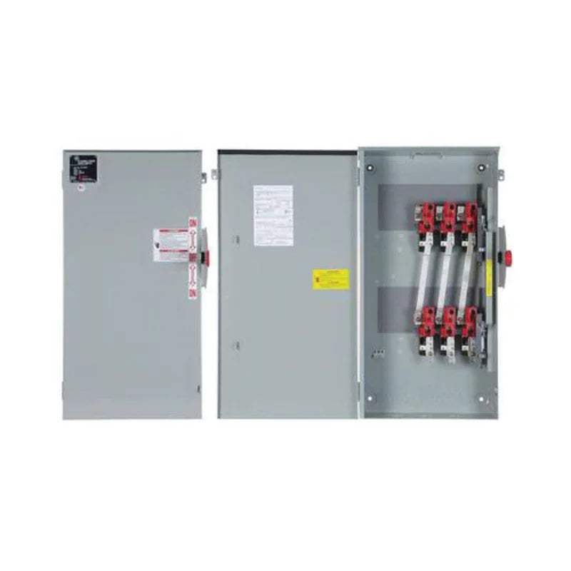 General Electric TC72367 800A 3-Pole Fusible Disconnect Switch – Spec-Setter Series – 600V