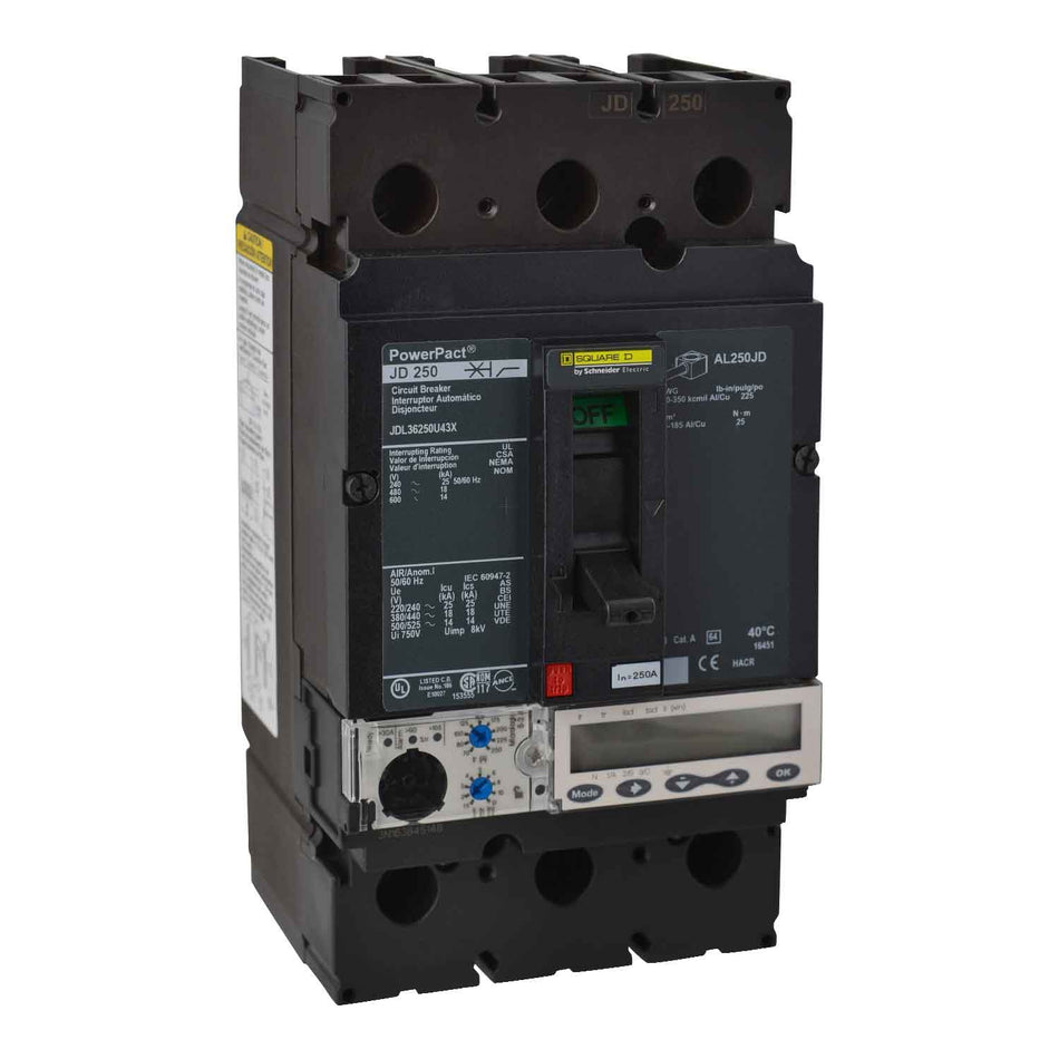 JDL36250U53X - Square D - Molded Case Circuit Breaker