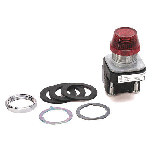 800T-PH16A Pilot Light – 30.5mm – 120VAC – Amber LED – NEMA 4/13