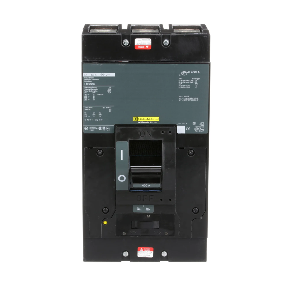 LAL36400 - Square D - Molded Case Circuit Breaker