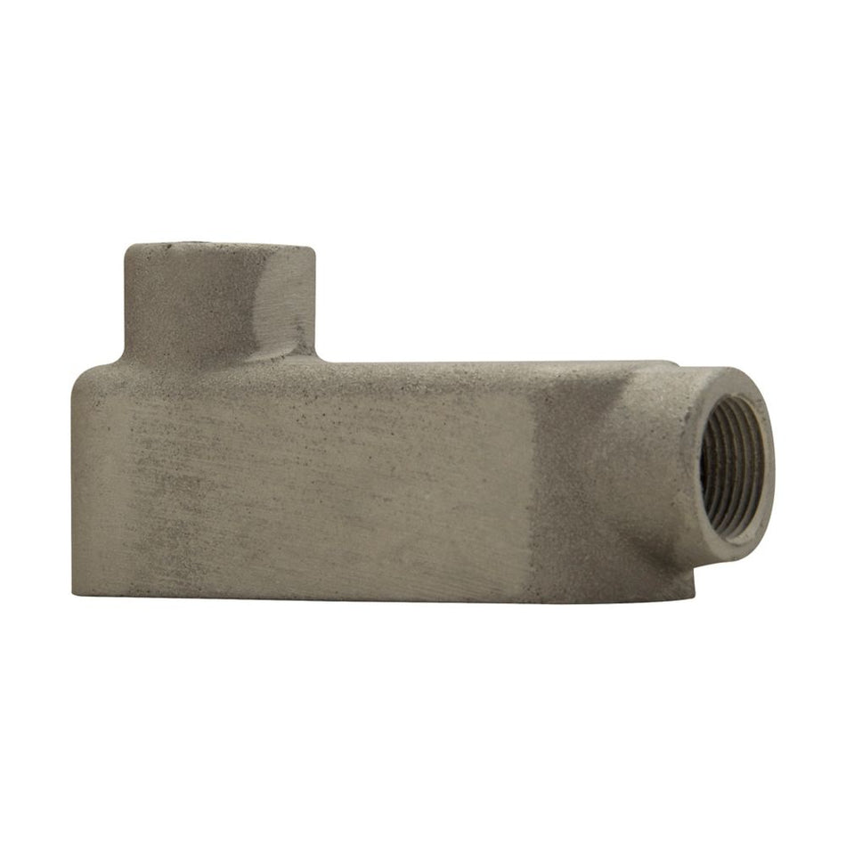 Eaton Crouse-Hinds LB87 SA Condulet Form 7 Conduit Outlet Body – 3 in, Shape LB, Copper-Free Aluminum