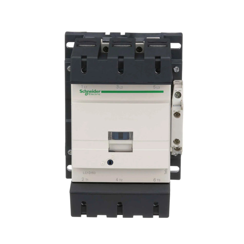 Square D LC1D150G7 Magnetic Contactor – IEC – LC Series – 3 Pole – 150A – Coil Control G7