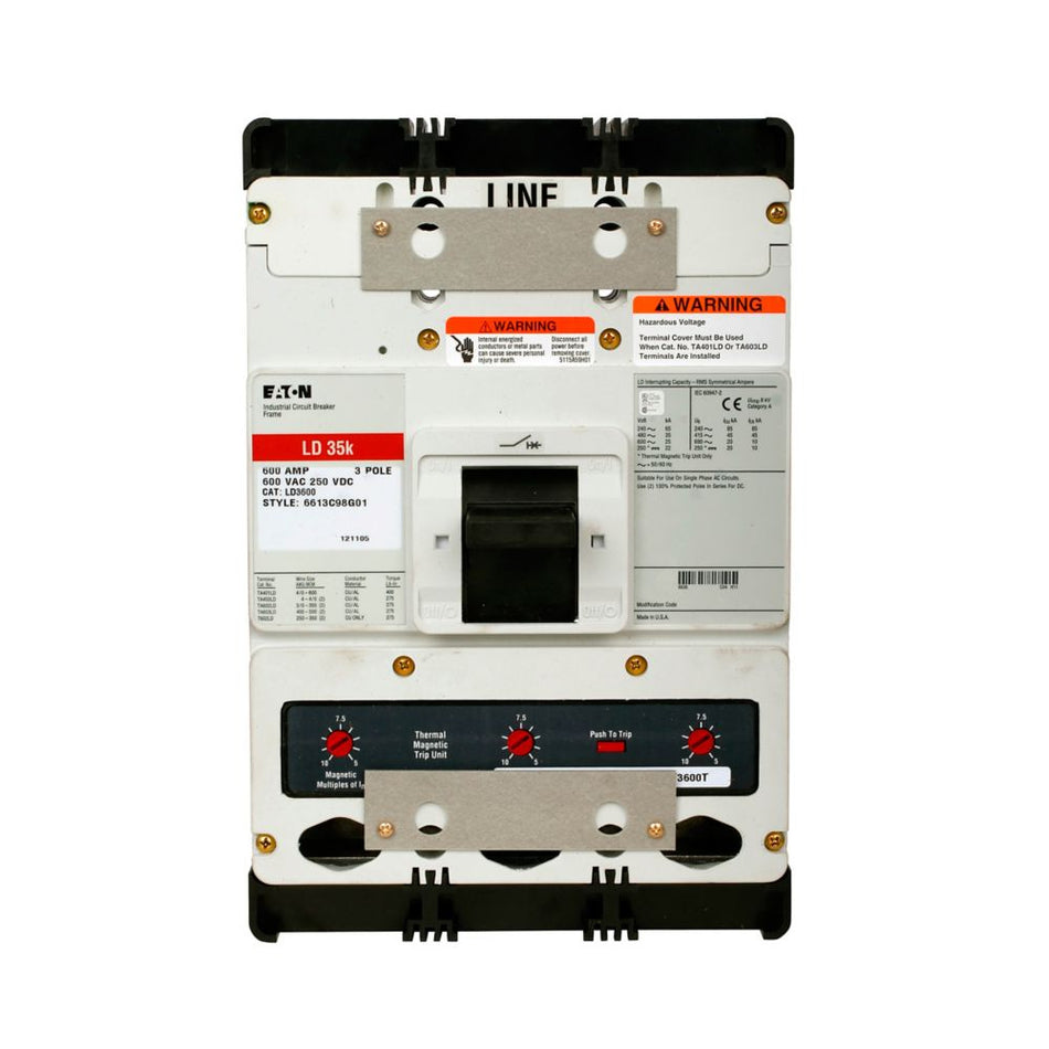 LD3600X - Eaton - Molded Case Circuit Breaker
