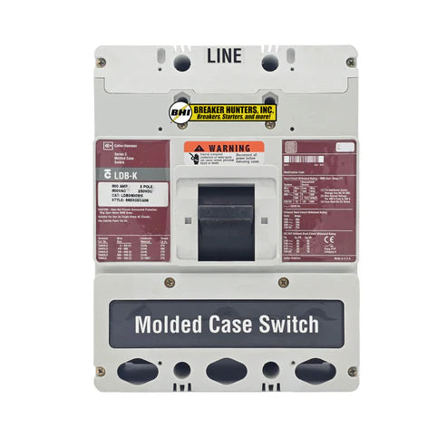 Eaton LDB3600WK 600A 3P Molded Case Switch – LDB Frame – 600VAC