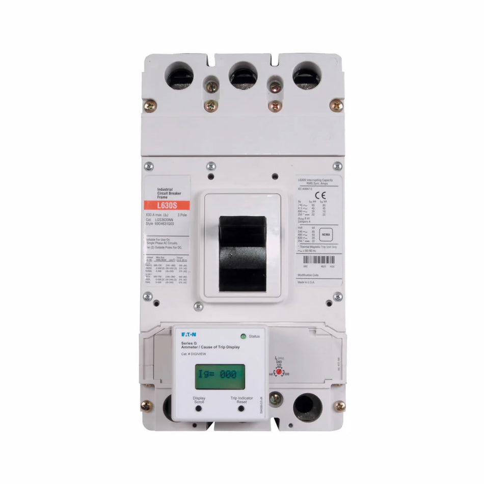 LGS3630NN - Eaton - 630 Amp Molded Case Circuit Breaker