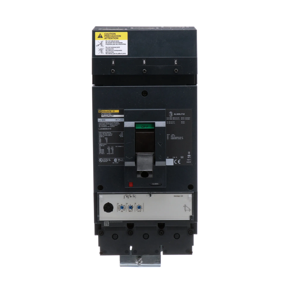 LJA36600U31X - Square D - Molded Case Circuit Breaker