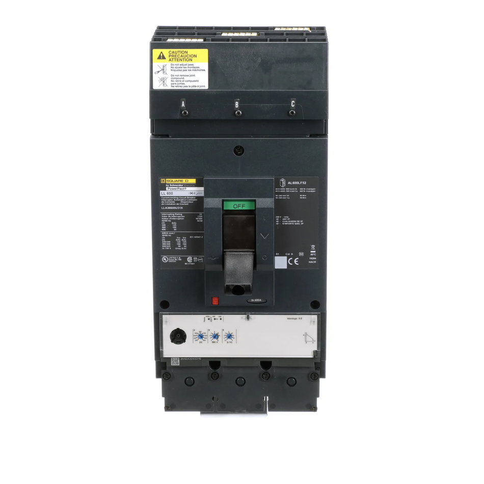 LLA36600U31X - Square D - Molded Case Circuit Breaker