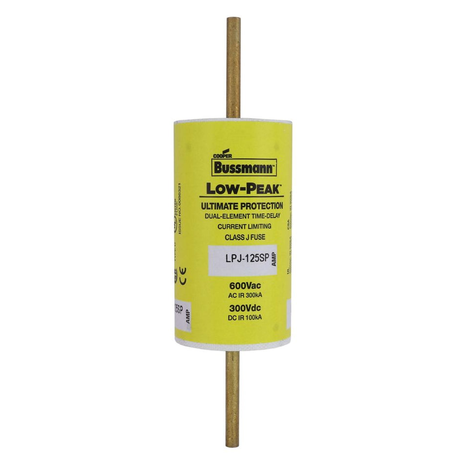Eaton Bussmann LPJ-175SP 175A Class J Time-Delay Fuse – Bolted Blade Connection