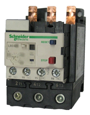 Schneider Electric LRD340 Thermal Overload Relay – 30–40A – TeSys Deca Series – Class 10 – Motor Protection Relay for LC1D40A/50A/65A Contactors