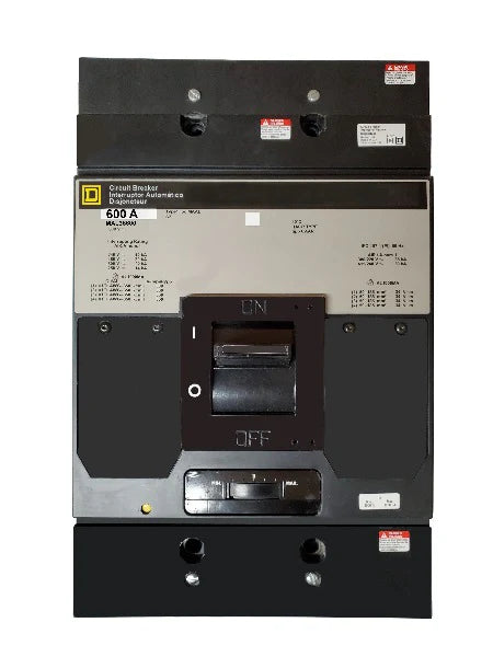 Square D MAL36600 600A 3 Pole Thermal Magnetic MCCB – Bolt On – 600V