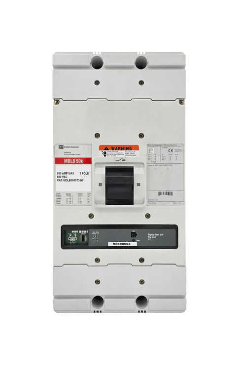 Eaton Cutler Hammer MDLB3800T33W 800A 3 Poles Molded Case Circuit Breaker – Bolt On – 600VAC