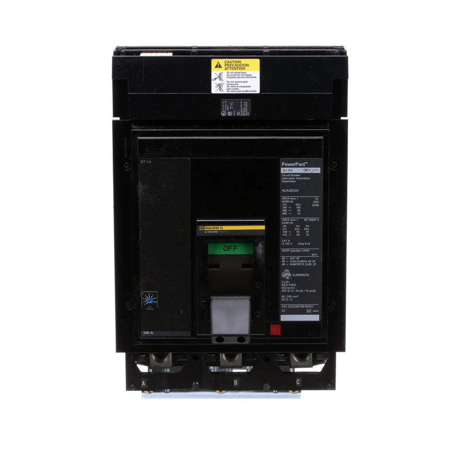 MJA36300 - Square D - Molded Case Circuit Breaker