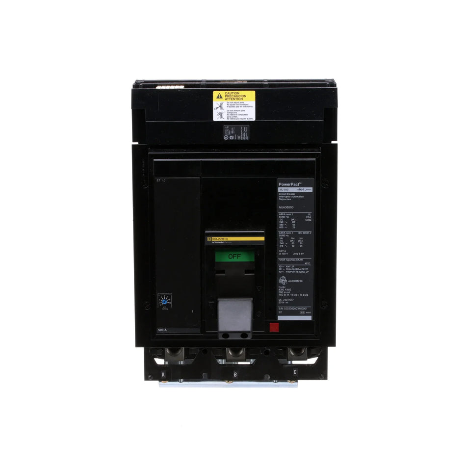 MJA36500 - Square D - Molded Case Circuit Breaker