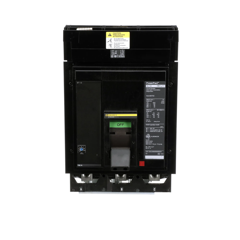 MJA36700 - Square D - Molded Case Circuit Breaker