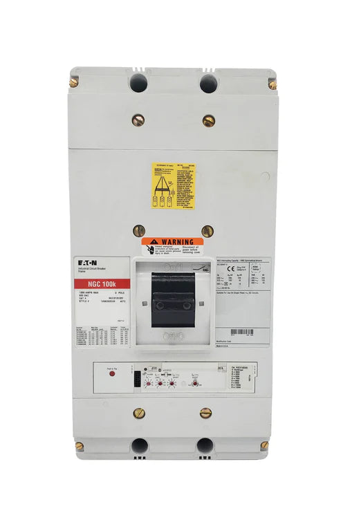 Eaton Cutler Hammer NGC312032E 1200A 3P Molded Case Circuit Breaker – Bolt-On – 600VAC