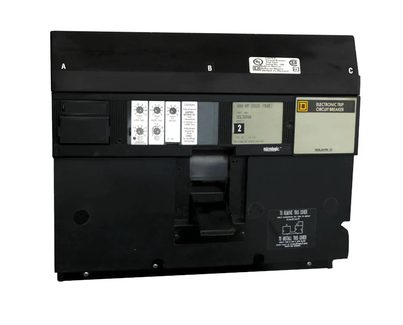 Square D NX36600 600A 3 Pole Electronic MCCB – I-Line Mount – 600V