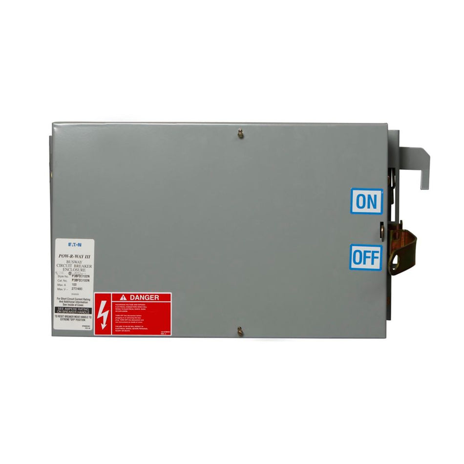 Eaton P3F322RGNH Pow-R-Way III Fusible Plug-In Unit – 60A, 3-Pole, 240V, R-Class Fuse