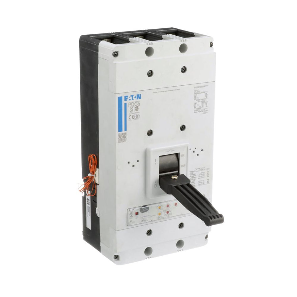 Eaton PDG53M0800E2MN Power Defense Molded Case Circuit Breaker – 800A, 3-Pole, 600V, PD5 Global, 65 kAIC