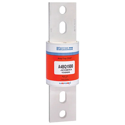 Mersen A4BQ1500 Class L Time-Delay Fuse – 1500A – 600VAC/500VDC – Amp-Trap 2000® Blade Fuse