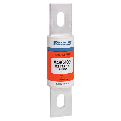 Mersen A4BQ400 Class L Time-Delay Fuse – 400A – 600VAC/500VDC – Amp-Trap 2000® Blade Fuse