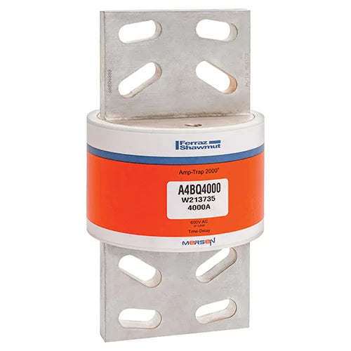 Mersen A4BQ4000 Class L Time-Delay Fuse – 4000A – 600VAC – Amp-Trap 2000® Blade Fuse