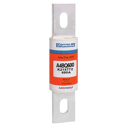Mersen A4BQ600 Class L Time-Delay Fuse – 600A – 600VAC/500VDC – Amp-Trap 2000® Blade Fuse