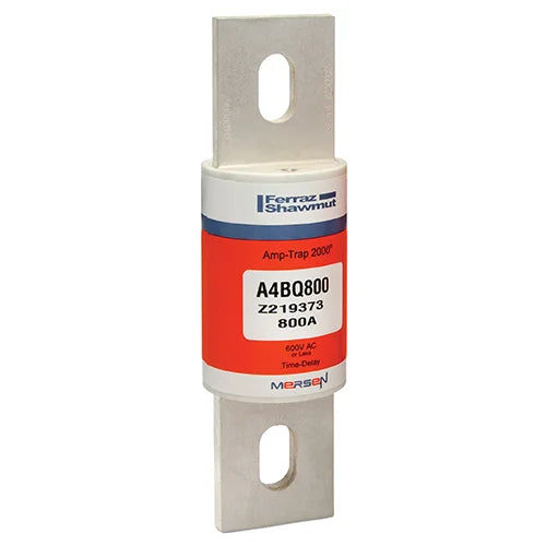 Mersen A4BQ800 Class L Time-Delay Fuse – 800A – 600VAC/500VDC – Amp-Trap 2000® Blade Fuse