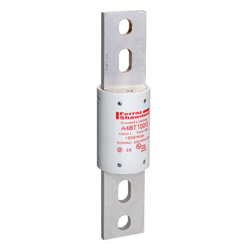 Mersen A4BT1000 Class L Time-Delay Fuse – 1000A – 600VAC/500VDC – Amp-Trap® Blade Fuse