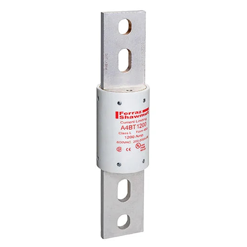 Mersen A4BT1200 Class L Time-Delay Fuse – 1200A – 600VAC/500VDC – Amp-Trap® Blade Fuse