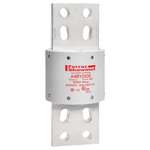 Mersen A4BY2500 Class L Time-Delay Fuse – 2500A – 600VAC/300VDC – Amp-Trap® Blade Fuse