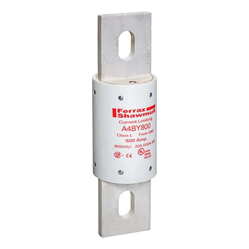 Mersen A4BY800 Class L Time-Delay Fuse – 800A – 600VAC/300VDC – Amp-Trap® Blade Fuse