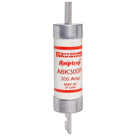Mersen A6K300R Fuse – Class RK1 – 300A – 600VAC/300VDC – Fast-Acting Blade Fuse (Amp-Trap® A6K-R)