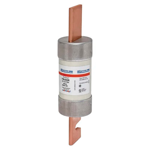 Mersen TR400R Class RK5 Time-Delay Current Limiting Fuse – 400A – 250VAC/250VDC – Tri-Onic® Series