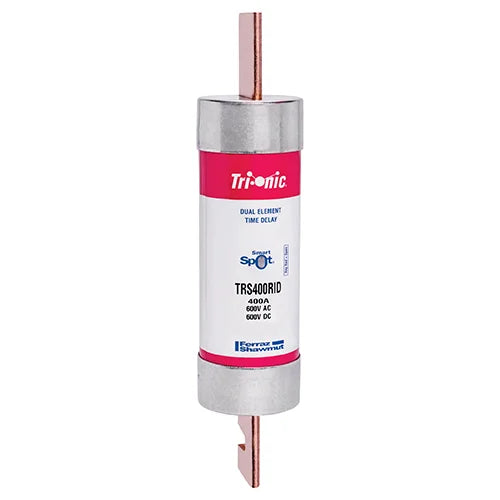Mersen TRS400RID Class RK5 Time-Delay Current Limiting Fuse with SmartSpot® Indicator – 400A – 600VAC/600VDC – Tri-Onic® Series
