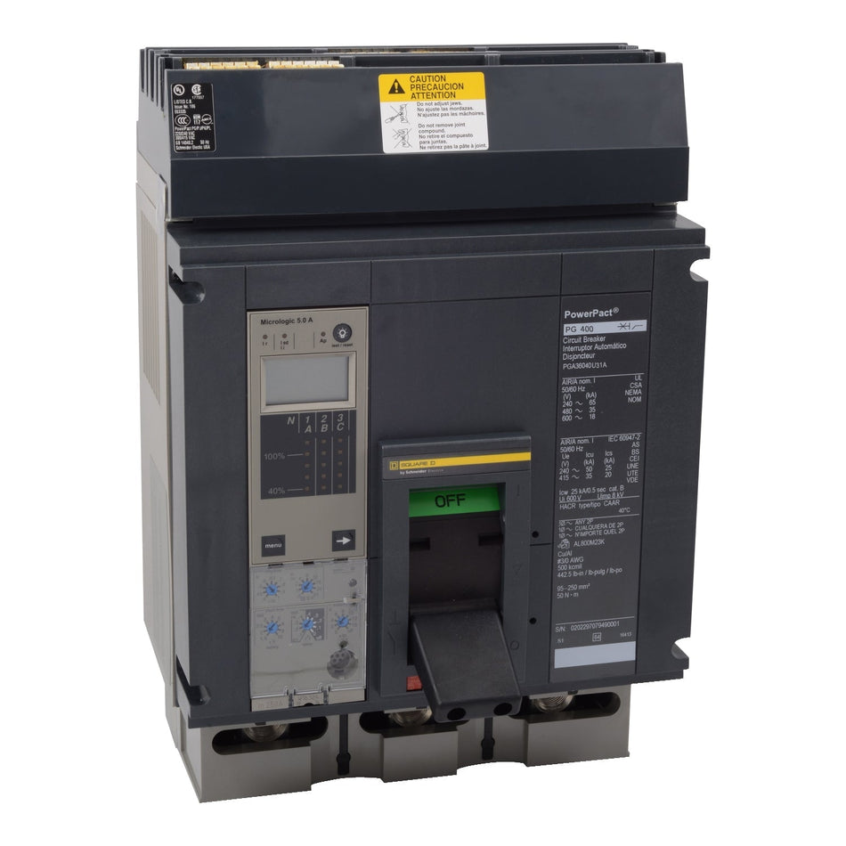 PKA36040U31A - Square D - Molded Case Circuit Breaker