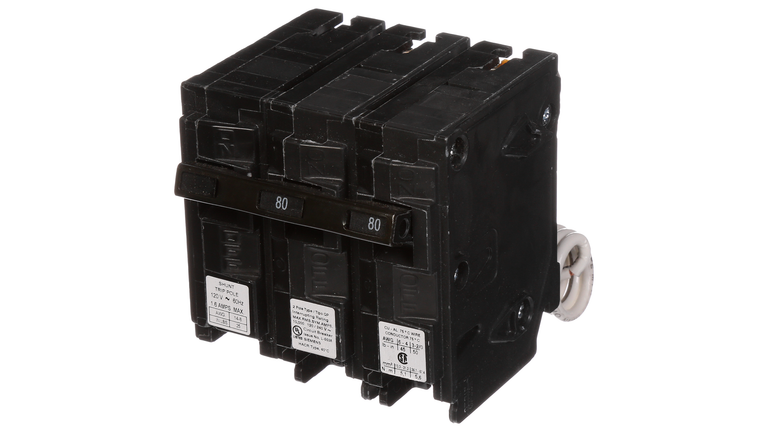 Q28000S01 - Siemens Plug-In 240V 80A 2 pole circuit breaker 10kA@240V