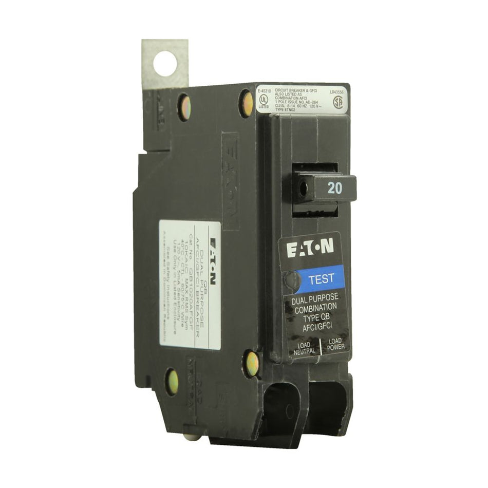 Eaton QB1015GF 15A 1P GFCI Circuit Breaker – QB Series
