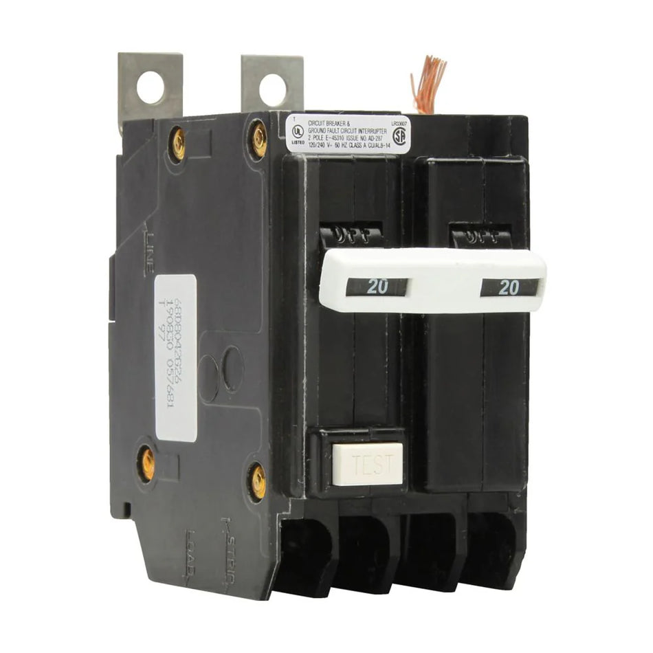 QBHGFT2025 - Eaton Bolt-On 240V 25A 2 pole circuit breaker 22kA@240V
