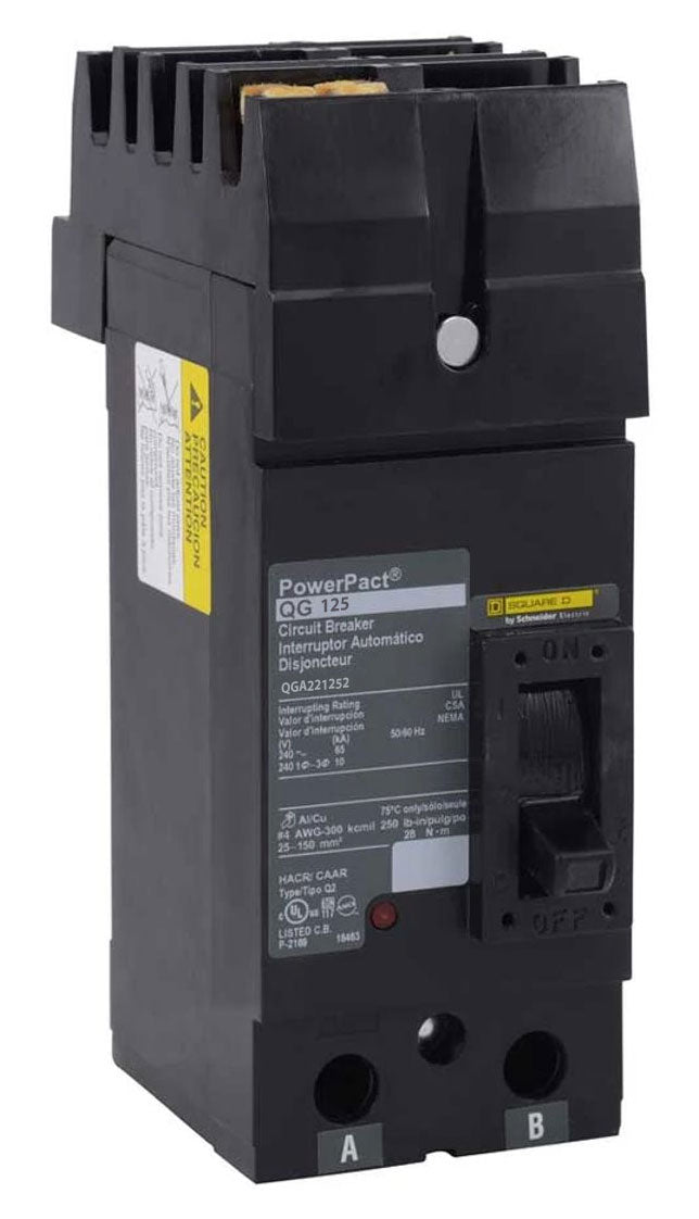 QGA221252 - Square D - Molded Case Circuit Breaker