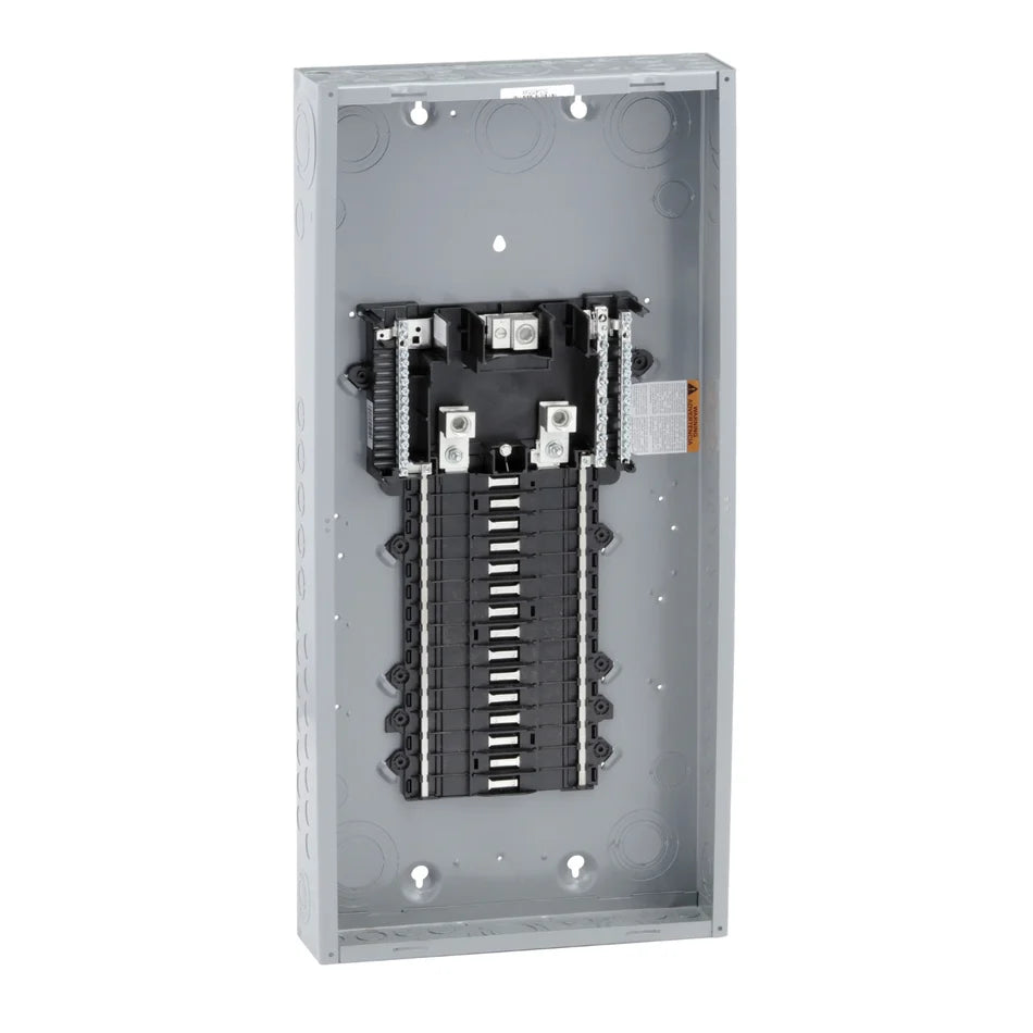 Square D QO130L200PG 200A Plug-On Neutral Load Center – 30 Spaces / 40 Circuits – Indoor NEMA 1