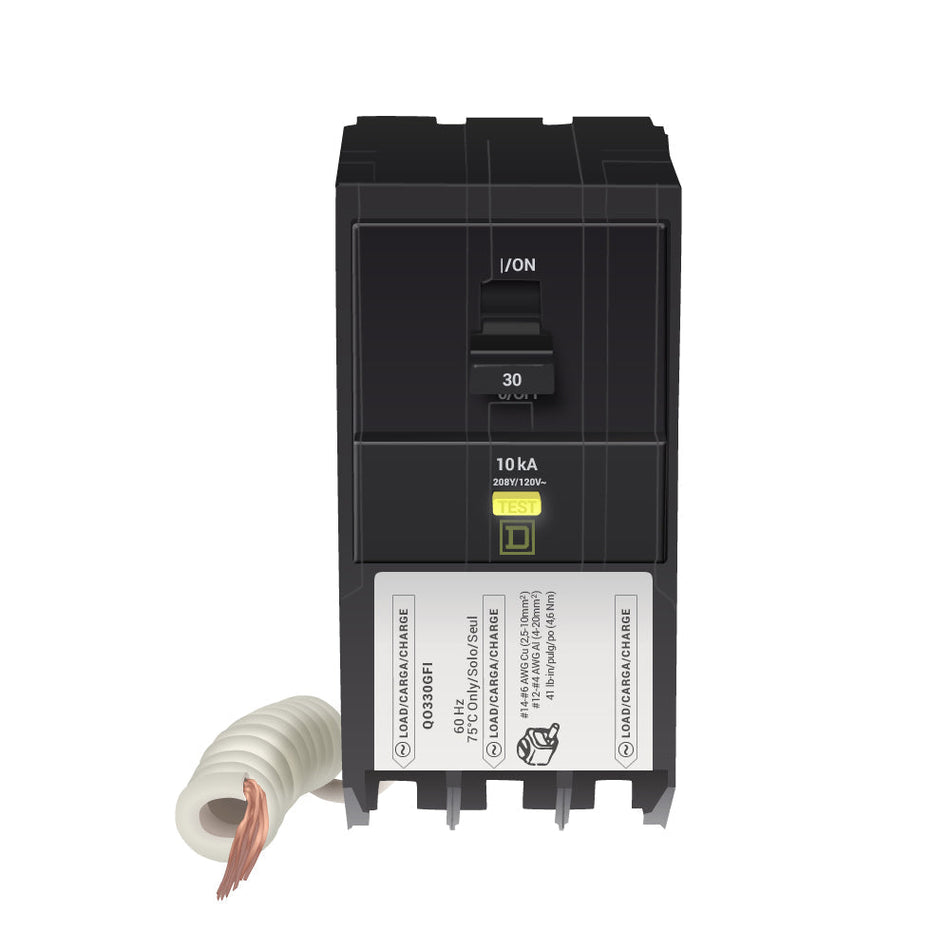 QO330GFI - Square D - GFCI Circuit Breaker