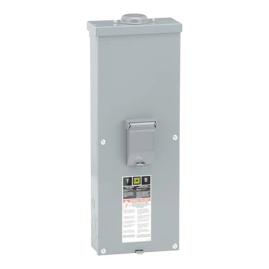 Square D QOM22225NRB 225A 2-Pole Breaker Enclosure – NEMA 3R – 120/240V