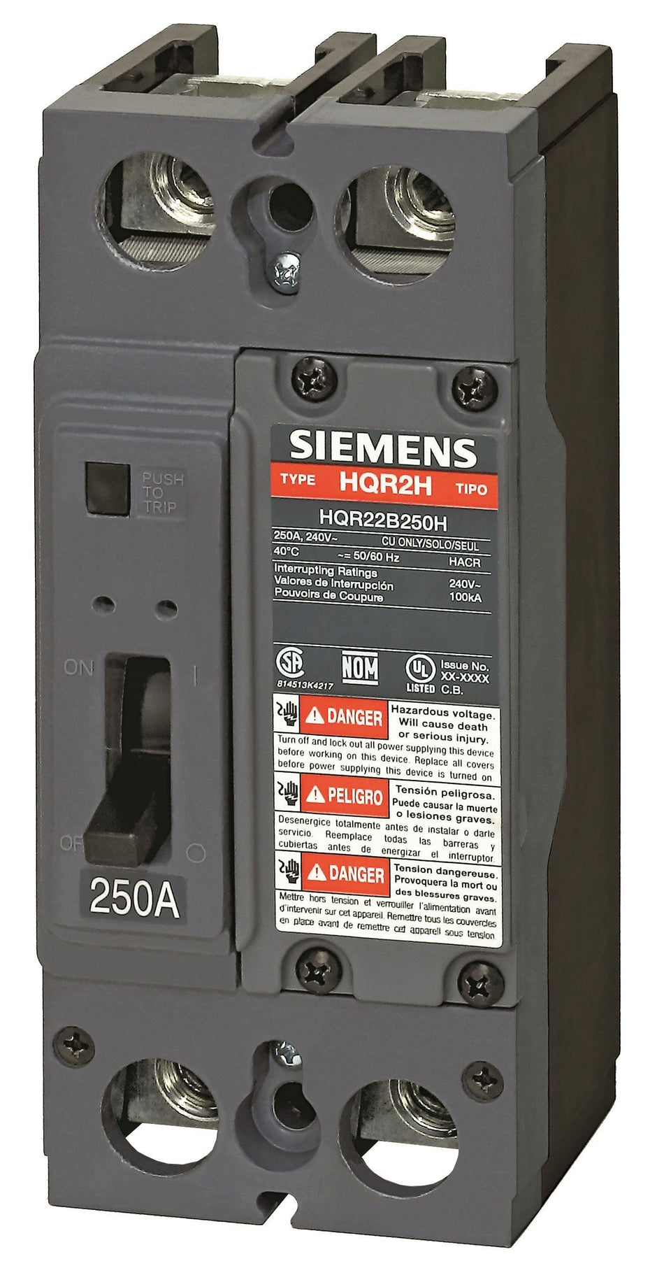 QR22B200L - Siemens - 200 Amp Molded Case Circuit Breaker